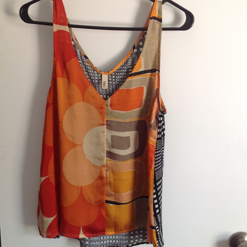 Anthropologie Tiny Tank Size S